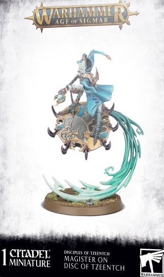 Disciples of Tzeentch: Magister on Disc of Tzeentch